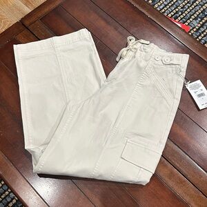 Splendid Collection Women's Cream Cargo Pants